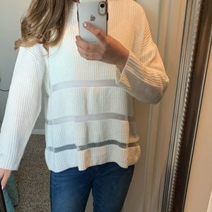 White sweater from forever 21